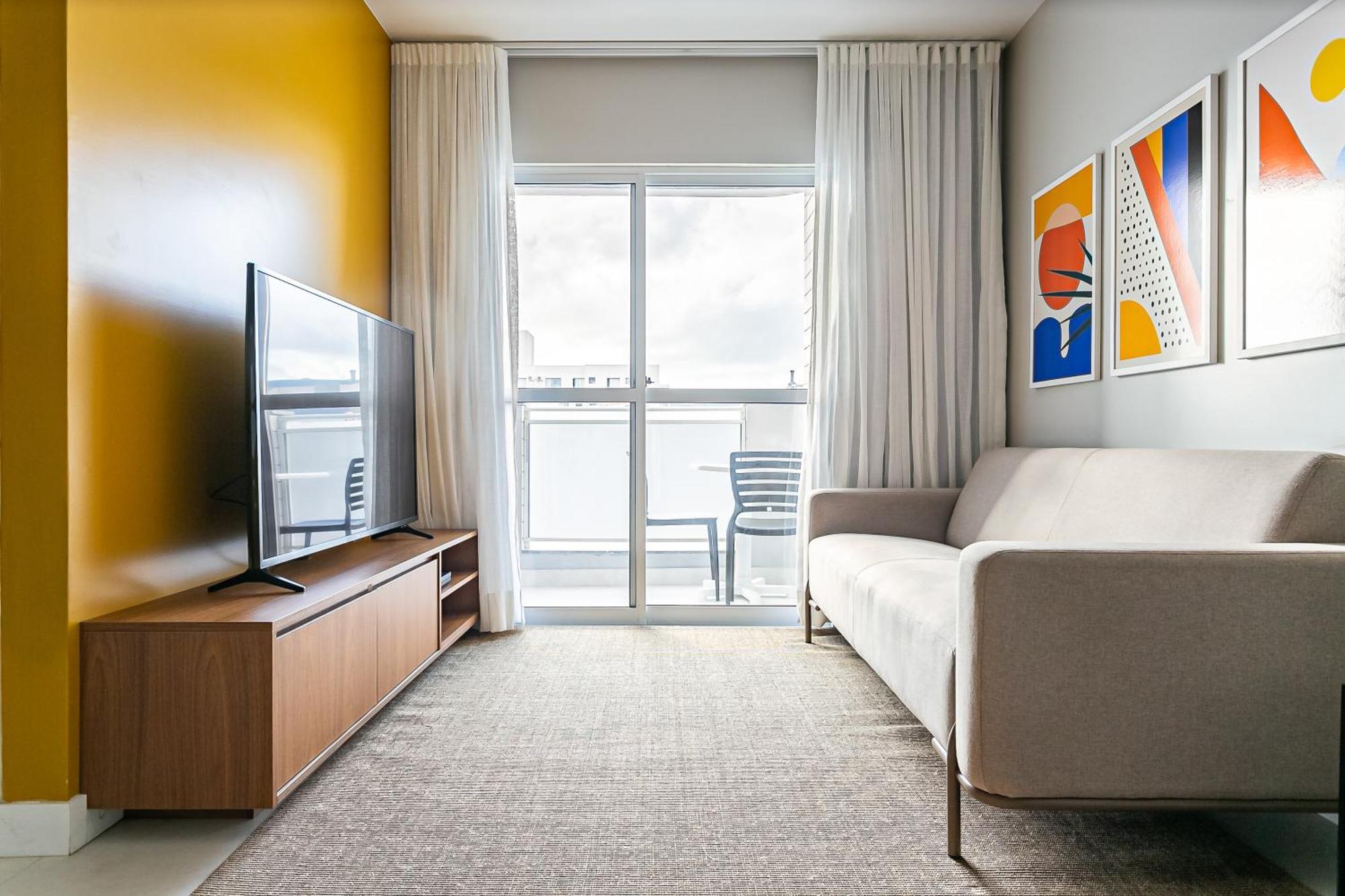 Predio Com Apartamentos Completos, Com Piscina E A Passos Da Praia - Agua Marinha Florianópolis 外观 照片