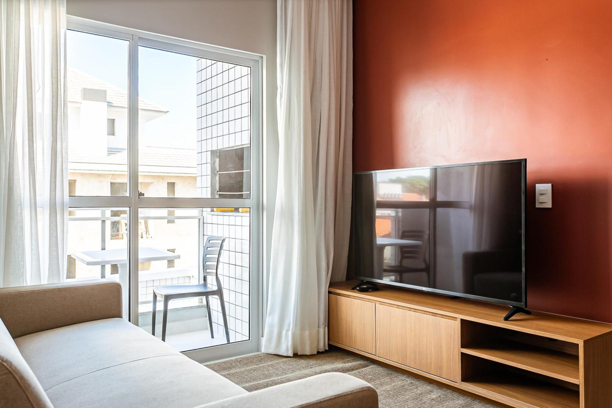 Predio Com Apartamentos Completos, Com Piscina E A Passos Da Praia - Agua Marinha Florianópolis 外观 照片